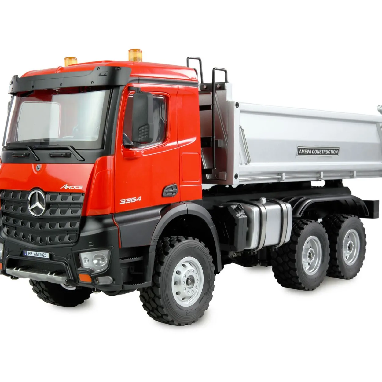 Amewi Mercedes-Benz Arocs Kipper 6x6 1:14 RTR rot