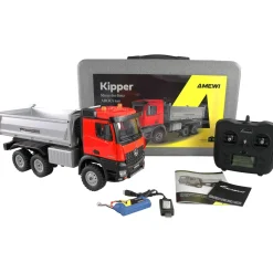 Amewi Mercedes-Benz Arocs Kipper 6x6 1:14 RTR rot