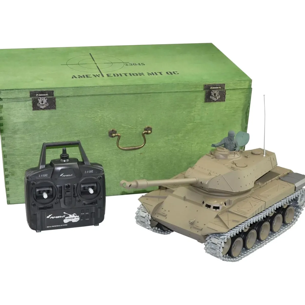 Amewi RC Auto Panzer M41 Walker Bulldog ohne Akku/14+
