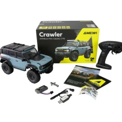 Amewi RC Crawler Mini-Cabalo AMXRock 4WD 1:16 RTR blau