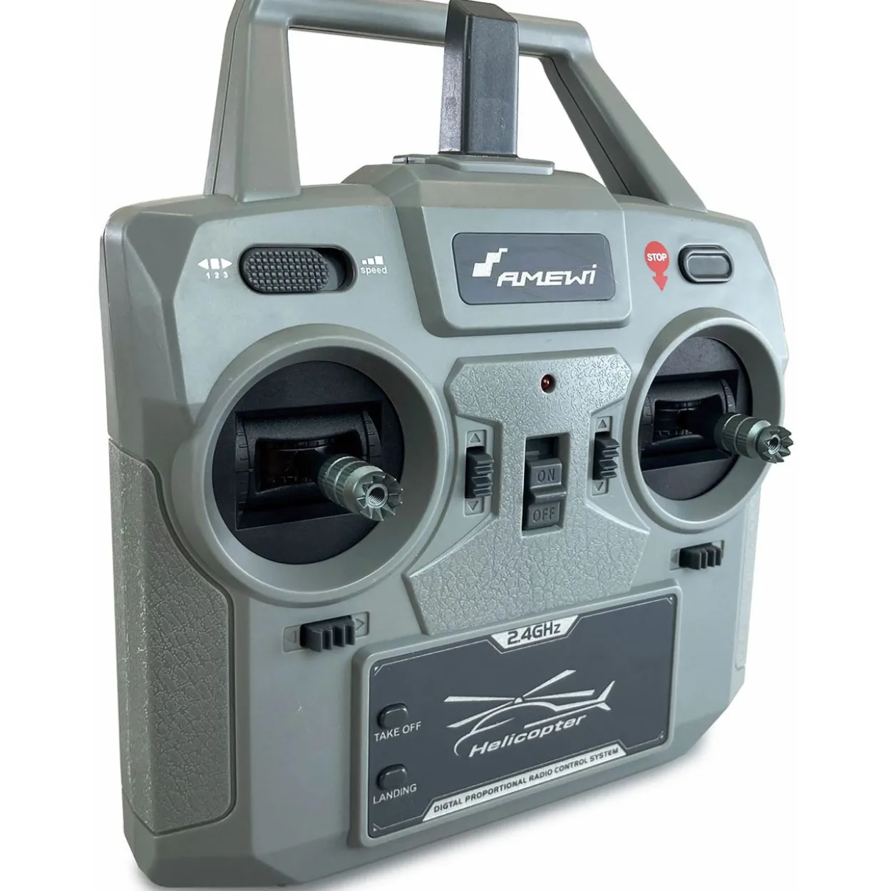 Amewi RC Helikopter EC135 Li-Po Akku 400mAh blau/schwarz