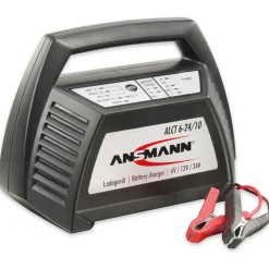 Ansmann ALCT 6-24/10, Ladegerät für Blei-Akkus 6V, 12V, 24V (1001-0014)