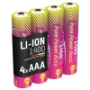 Ansmann 1311-0035 Li-Ion Akkus Micro AAA Typ 500 (min. 400 mAh) 4er Pack mit Box