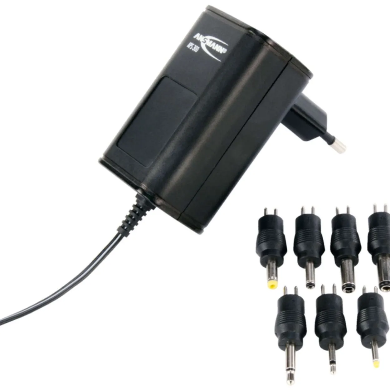ANSMANN Netzteil uni 3-12V/300mA APS300 inkl. 7 versch. Steckertypen
