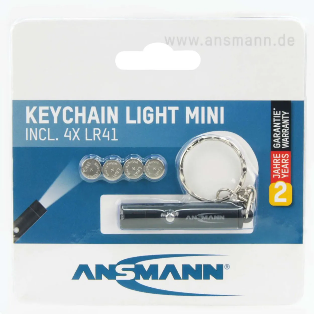 ANSMANN Schlüsselleuchte Mini Keychain Light