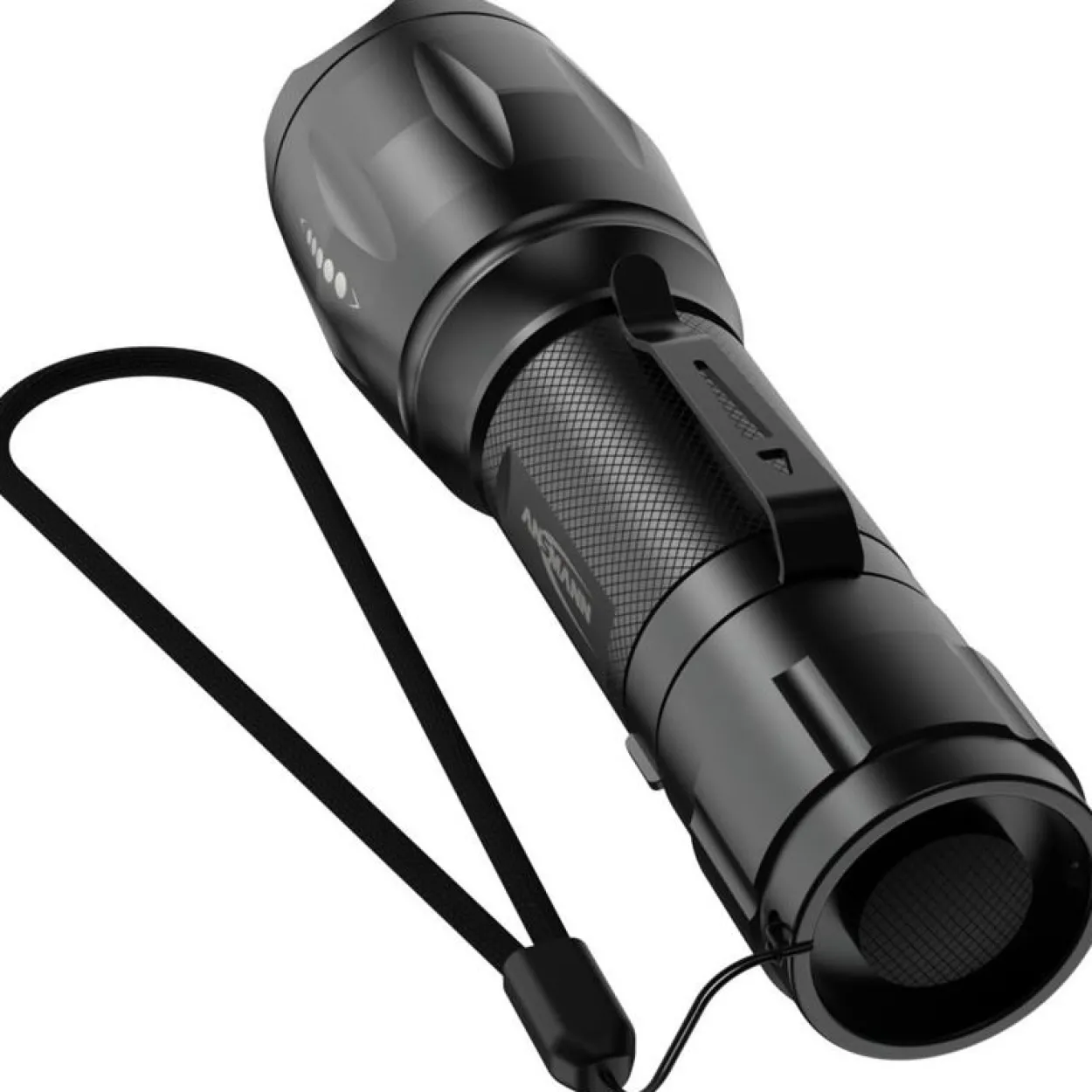 ANSMANN UV LED Taschenlampe schwarz 5,0 cm, 4.200 Lux, 90 Lumen, 3 W, 1 St. Action 400