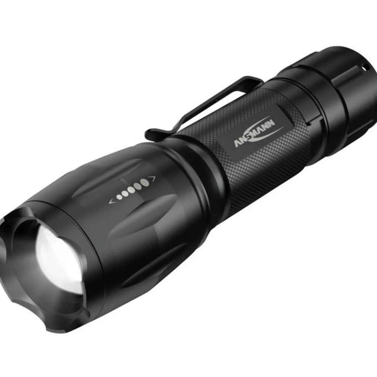 ANSMANN UV LED Taschenlampe schwarz 5,0 cm, 4.200 Lux, 90 Lumen, 3 W, 1 St. Action 400