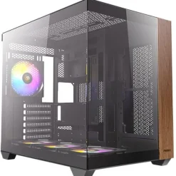 Antec CX800 Wood ARGB Midi Tower ohne Netzteil schwarz/braun