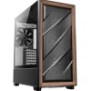 Antec Flux Midi Tower ohne Netzteil schwarz/braun