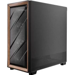 Antec Flux Midi Tower ohne Netzteil schwarz/braun