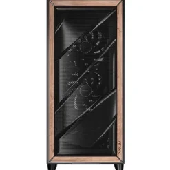 Antec Flux Pro Midi Tower ohne Netzteil schwarz/braun