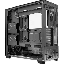 Antec Flux Pro Midi Tower ohne Netzteil schwarz/braun