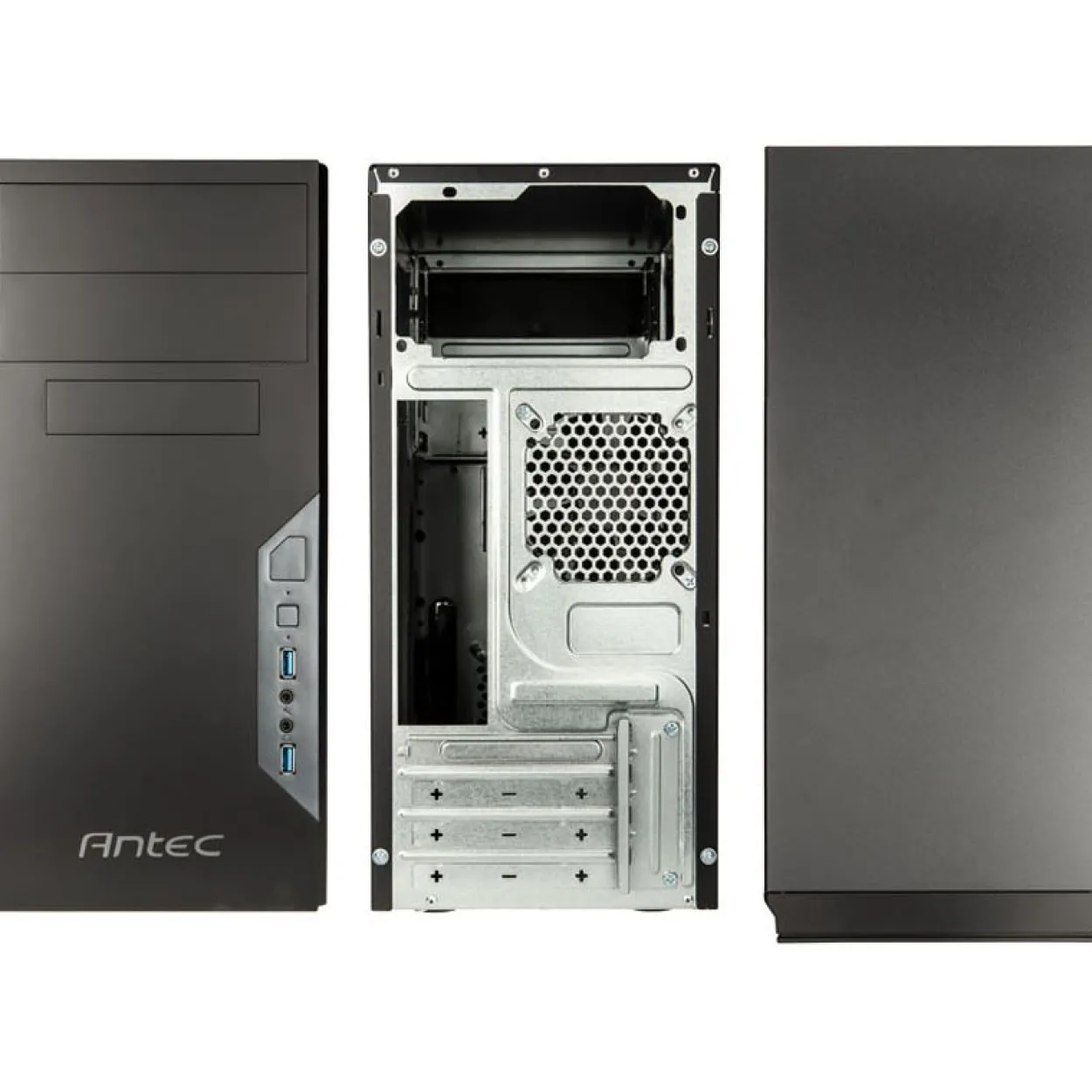 Antec VSK-3000E Mini Tower ohne Netzteil schwarz