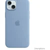 Apple iPhone 15 Plus Silicone Case with MagSafe - Winter Blue