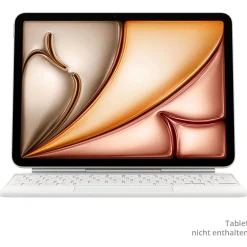 Apple Magic Keyboard für das iPad Air 11 Zoll (M4) Dutch, White, MDFV4N/A