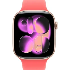Apple 46MM BRIGHT GUAVA SPORT BAND M/L