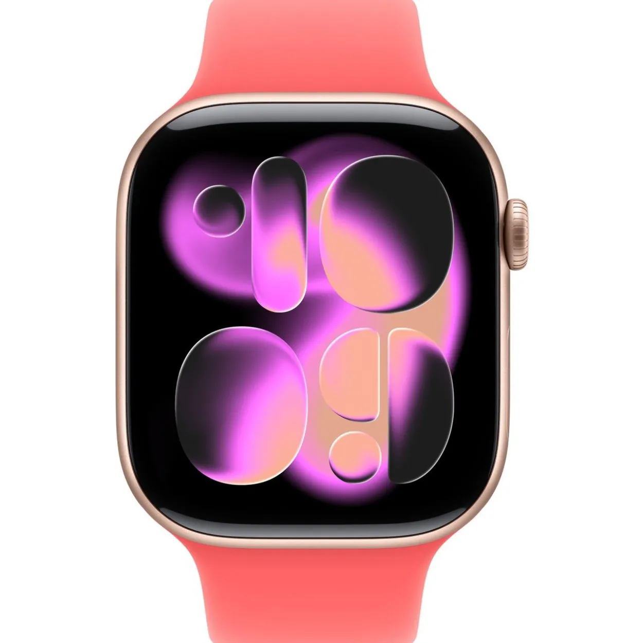 Apple 46MM BRIGHT GUAVA SPORT BAND M/L