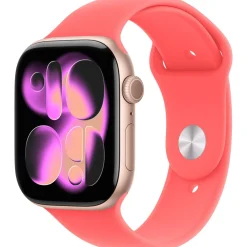 Apple 46MM BRIGHT GUAVA SPORT BAND M/L