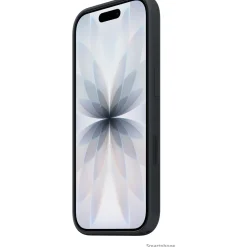 Apple Silikon Case iPhone 17 mit MagSafe (schwarz)