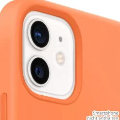 Apple Silikon Case mit MagSafe für iPhone 12 Mini Kumquat (MHKN3ZM/A)