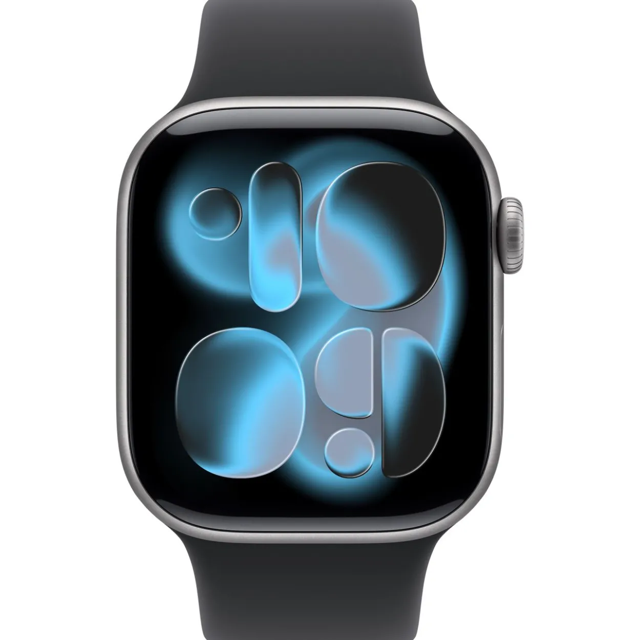 Apple Watch S11 2025 Aluminium Cellular 46mm Space Grau (Sportarmband schwarz) M/L