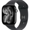 Apple Watch S11 2025 Aluminium Cellular 46mm Diamantschwarz (Sportarmband schwarz) S/M
