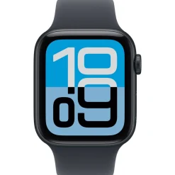 Apple Watch SE 2025 Aluminium 44mm Mitternacht (Sportarmband mitternacht) M/L