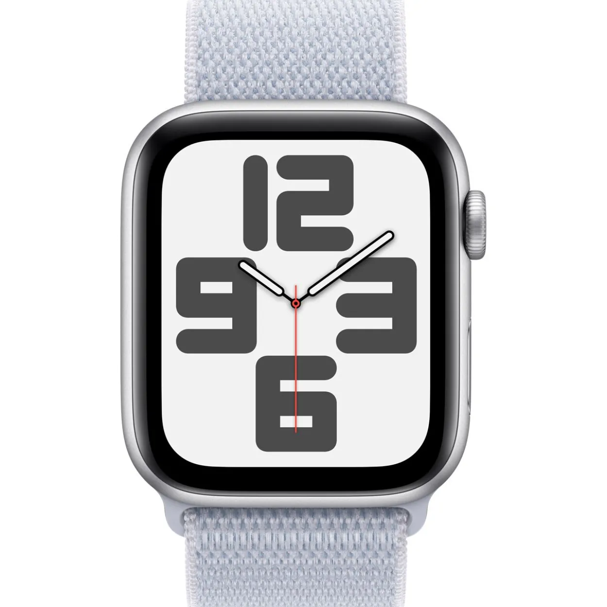 APPLE WATCH SE CELL 44MM SILVER W. BLUE CLOUD SPORT LOOP