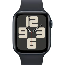 Apple Watch SE GPS + Cellular 44mm Midnight Aluminium Case with Midnight Sport Band - M/L
