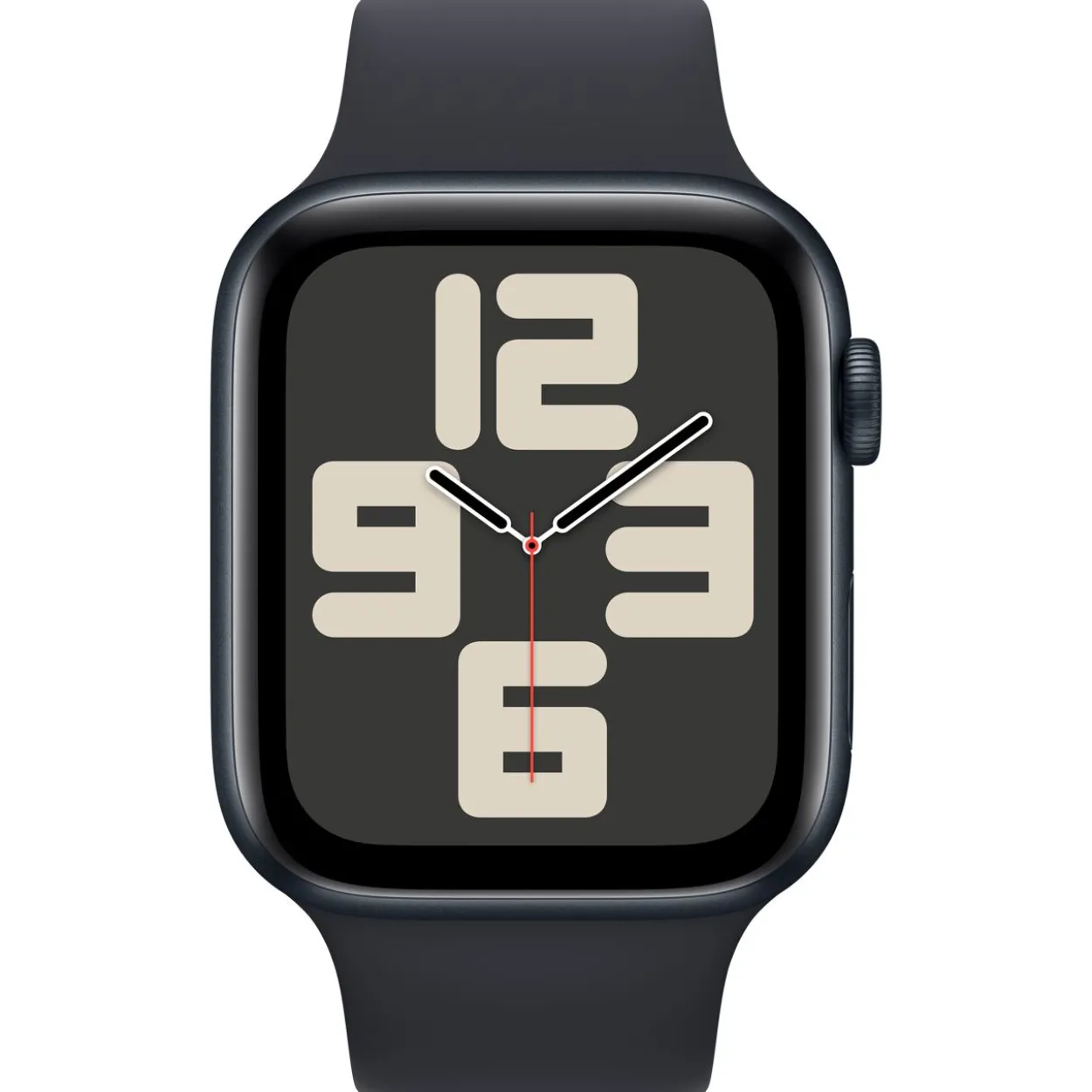 Apple Watch SE GPS + Cellular 44mm Midnight Aluminium Case with Midnight Sport Band - M/L