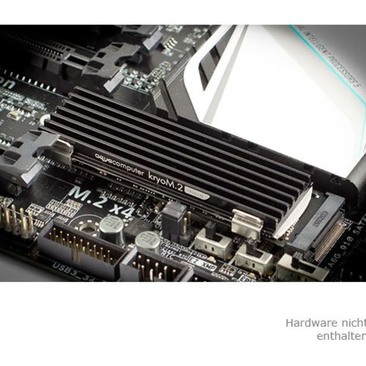Aqua Computer kryoM.2 micro Passivkühler für M.2 2280 SSD