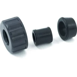 Aquatuning Anschlussadapter für Ultra-Durchlaufkühler 2000 & 4000 auf G1/4 - Messing vernickelt