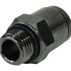 Aquatuning 10mm G1/4 Steckanschluss - komplett black nickel