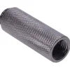 Aquatuning Verlängerung G1/4 auf G1/4 50mm - gerändelt - schwarz nickel