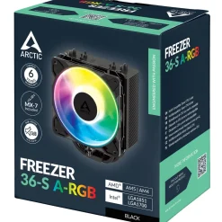 Arctic Freezer 36-S A-RGB schwarz Tower Kühler