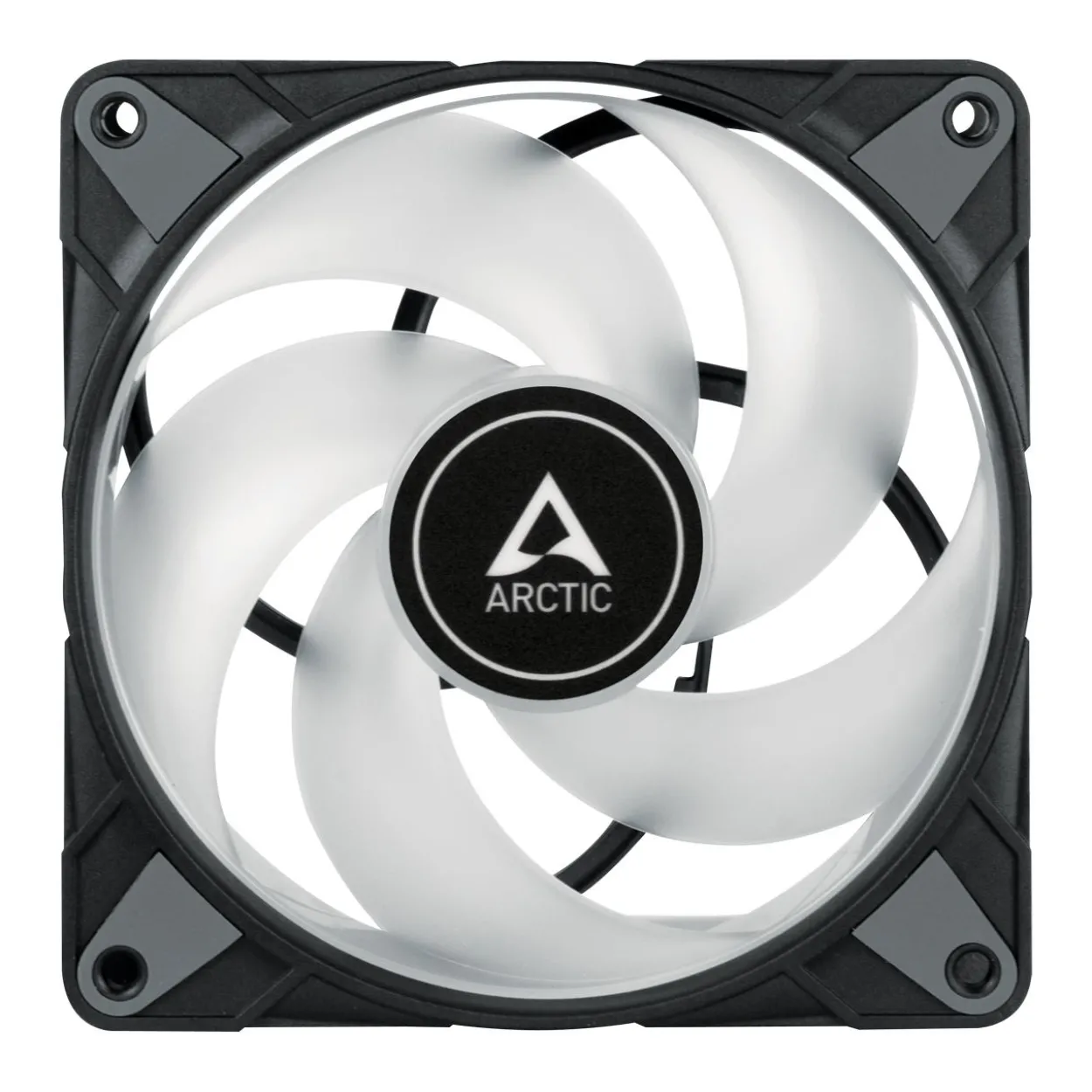 Arctic P12 PWM PST RGB 3er-Pack 120x120x25mm 0-2000 U/min 22.5 dB(A) schwarz/weiß