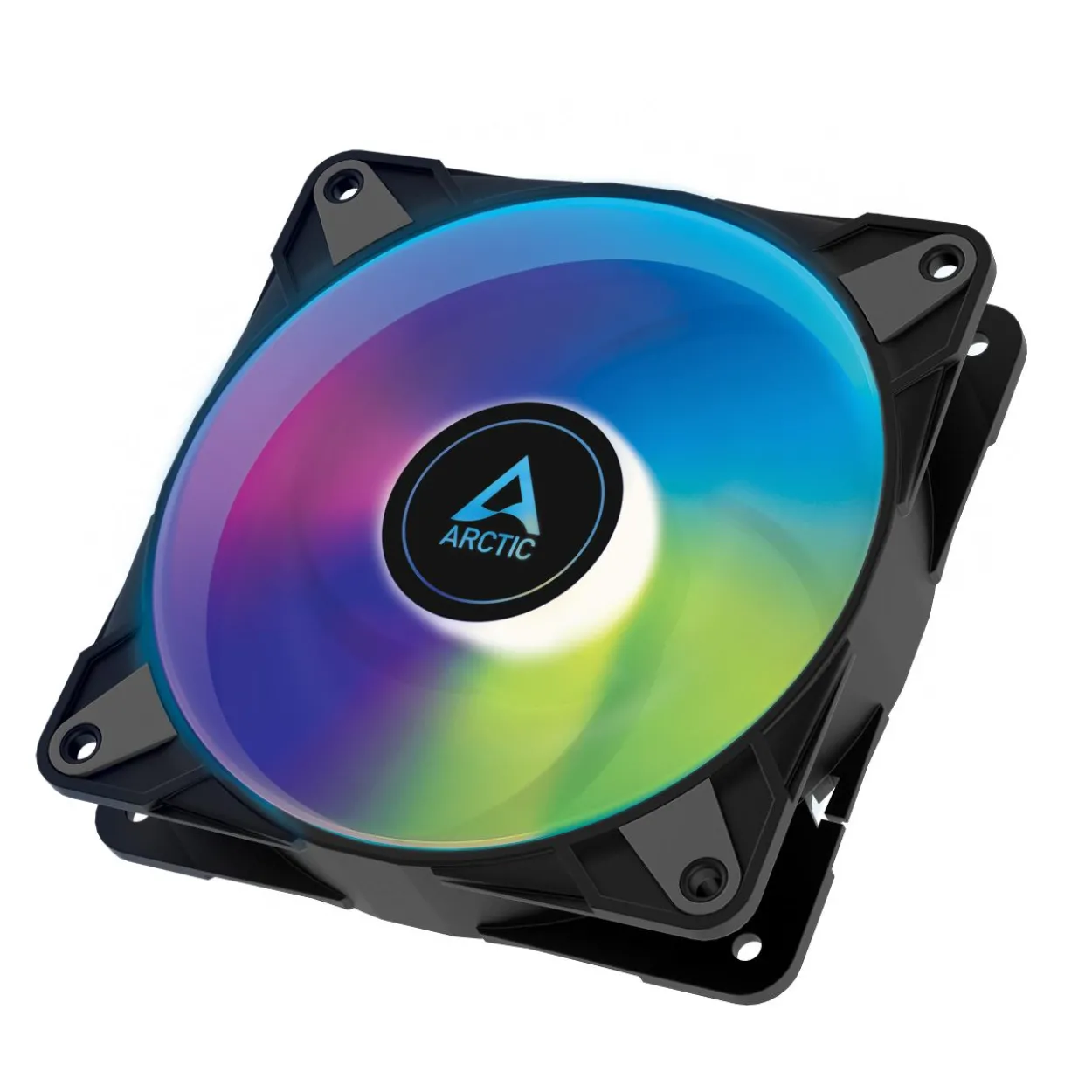 Arctic P12 PWM PST RGB 3er-Pack 120x120x25mm 0-2000 U/min 22.5 dB(A) schwarz/weiß