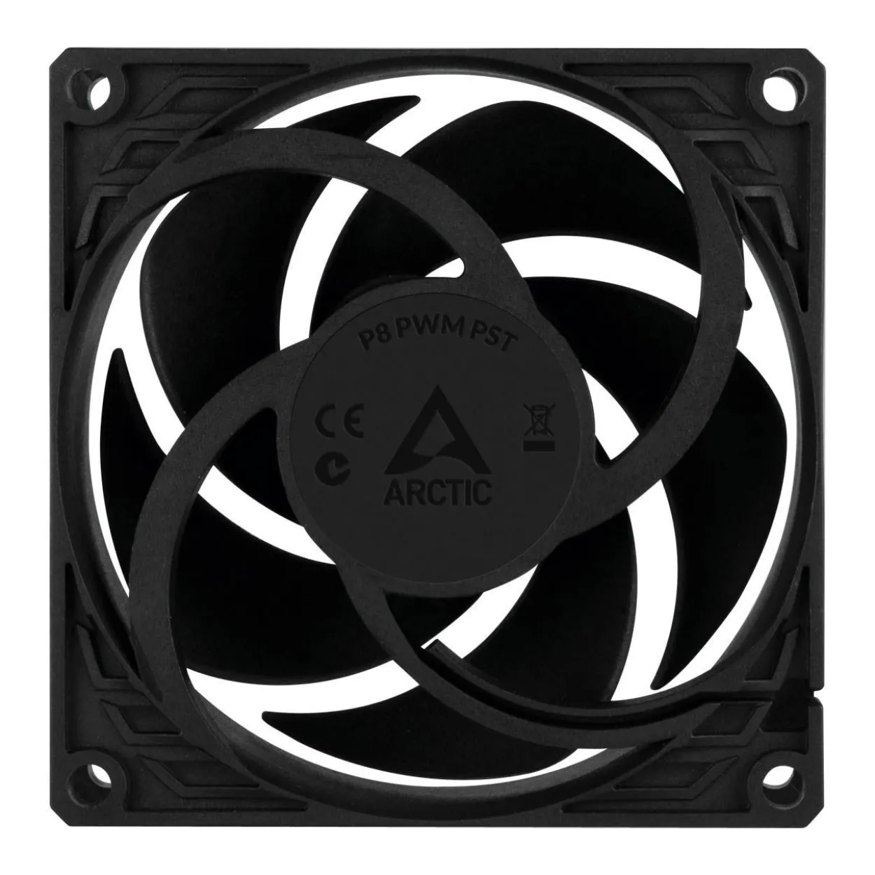 Arctic P8 PWM PST 80x80x25mm 200-3000 U/min 24 dB(A) schwarz