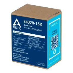 Arctic S4028-15K 40x40x28mm 1400-15000 U/min schwarz