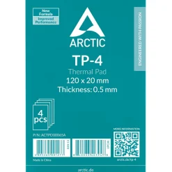 ARCTIC Thermal Pad TP-4 - 120 x 120 mm - 0.5 mm - 4er Pack