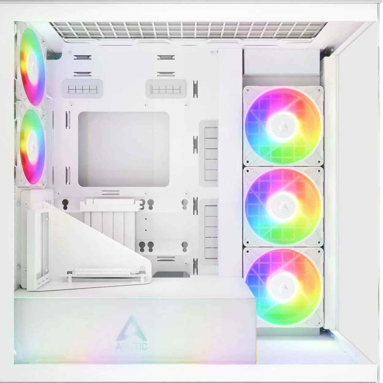Arctic Xtender VG Midi Tower ohne Netzteil weiss