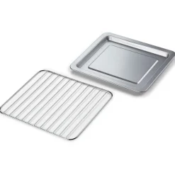 Ariete Mini-Backofen Vintage Green (weiß/hellgrün, 800 Watt, 10 Liter)