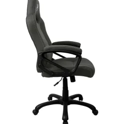 Arozzi Gaming Stuhl Enzo Schw./Grau - Woven Fabric Grey Logo