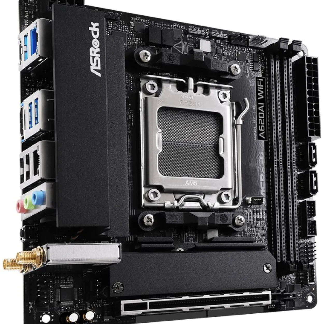 ASRock A620AI WiFi AMD A620 So.AM5 DDR5 Mini-ITX Retail