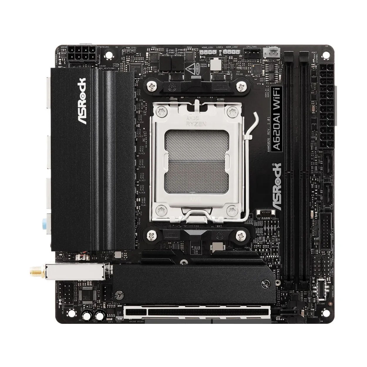 ASRock A620AI WiFi AMD A620 So.AM5 DDR5 Mini-ITX Retail
