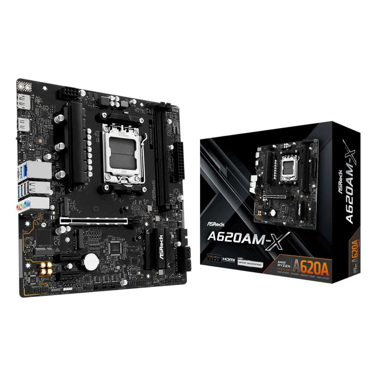 ASRock A620AM-X AMD A620A So.AM5 DDR5 µATX Retail