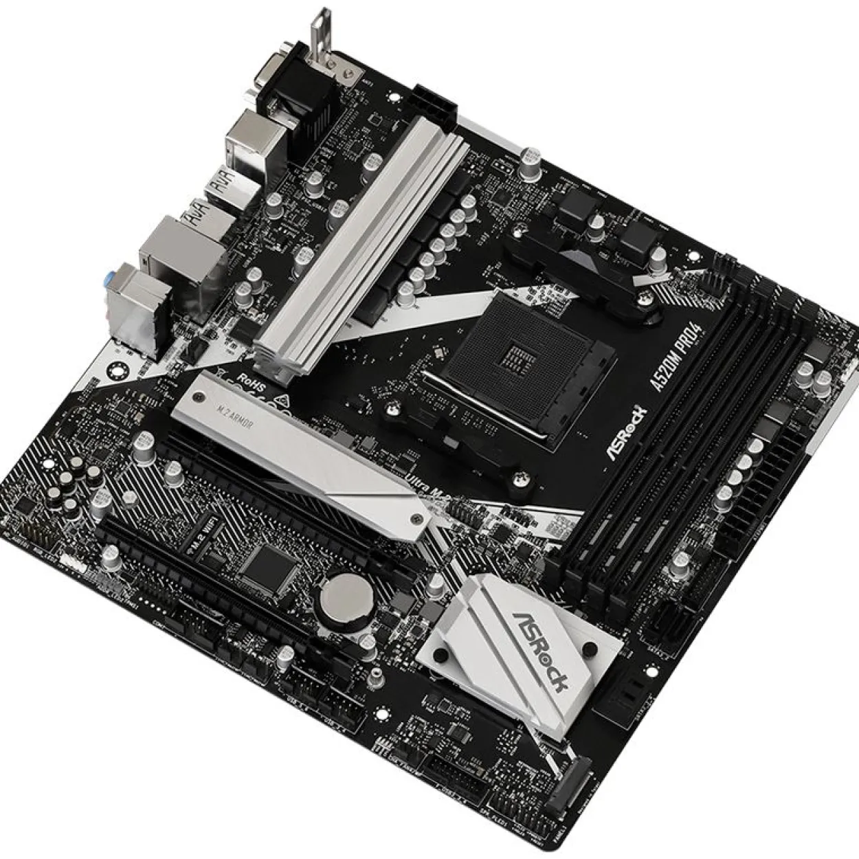 ASRock A520M Pro4 AMD A520 So.AM4 DDR mATX Retail