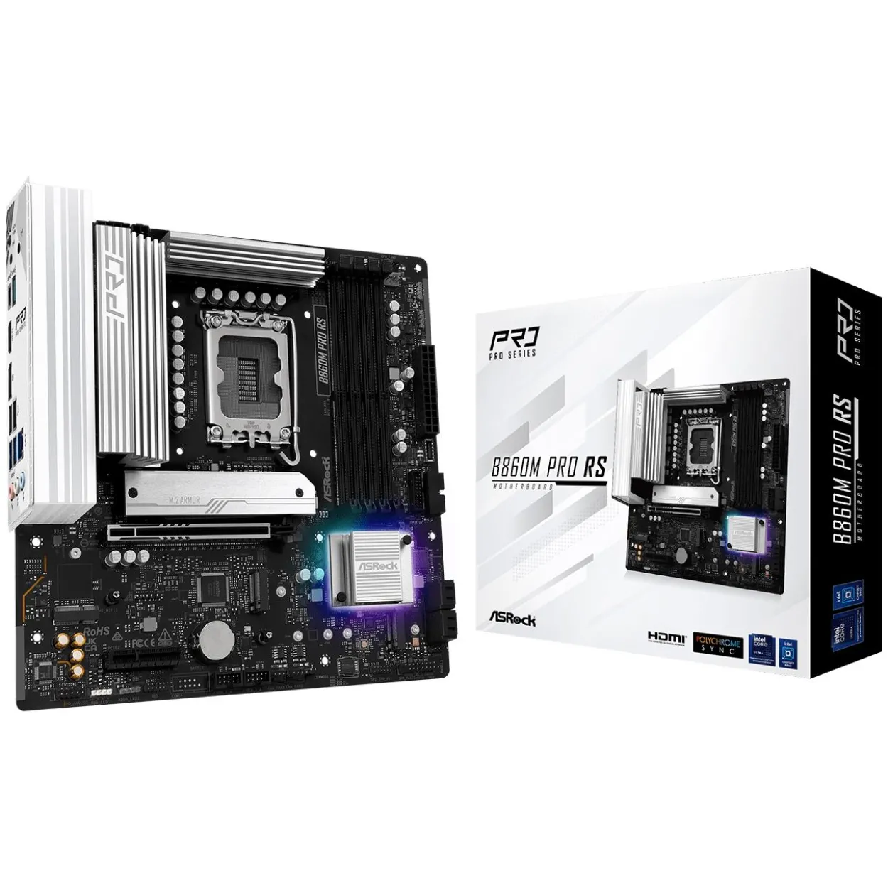 ASRock B860M Pro RS Intel B860 So.1851 DDR mATX Retail