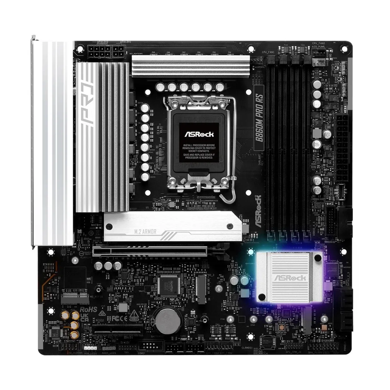 ASRock B860M Pro RS Intel B860 So.1851 DDR mATX Retail