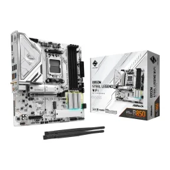 ASRock B850M Steel Legend WiFi AMD B850 So.AM5 DDR5 mATX Retail